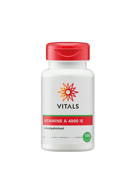 VITAMINE A 4000IE VITALS 100 kaps